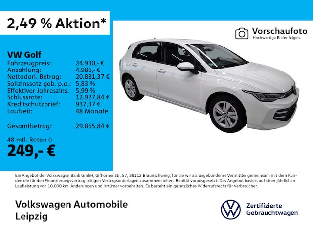 Volkswagen Golf 1.5 TSI Golf VIII Life