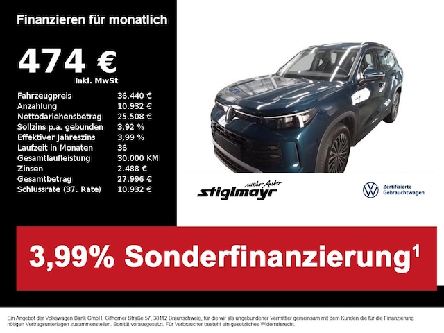 Volkswagen Tayron 1.5 eTSI DSG Life