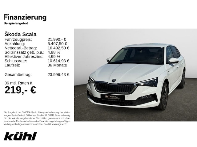 Skoda Scala 1.0 TSI Tour