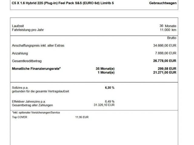 Citroën C5 X Hybrid