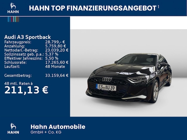 Audi A3 30 TFSI Sportback