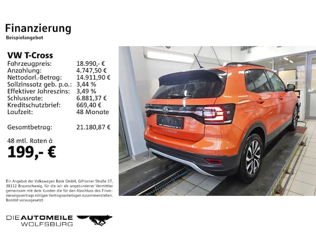 Volkswagen T-Cross 1.0 TSI