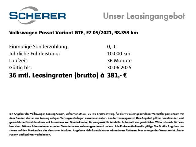 Volkswagen Passat GTE Variant