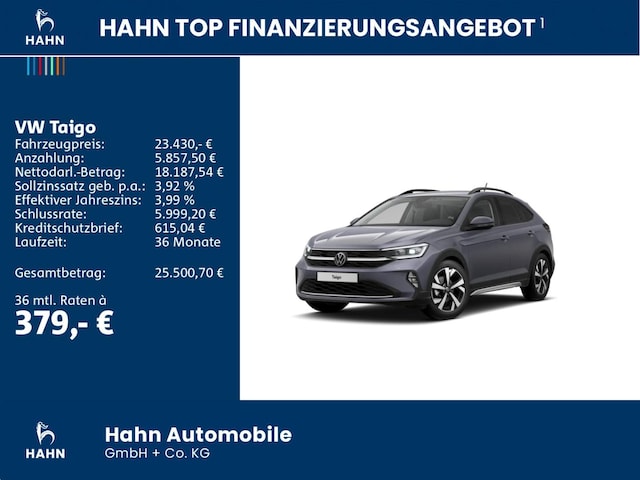 Volkswagen Taigo 1.0 TSI DSG Life