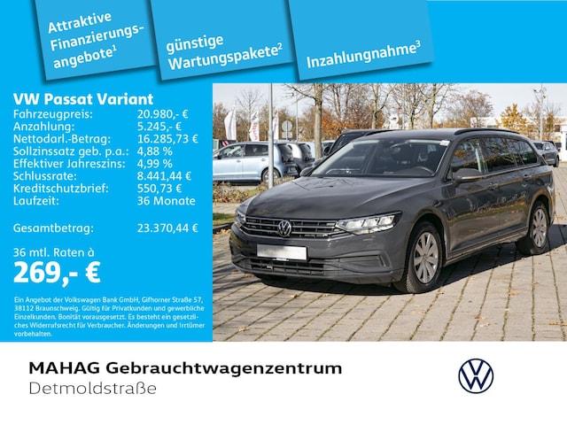 Volkswagen Passat 2.0 TDI DSG Variant