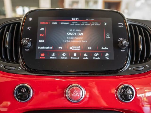 Fiat 500 | (RED) | AAC+CC+CarPlay+Android Auto