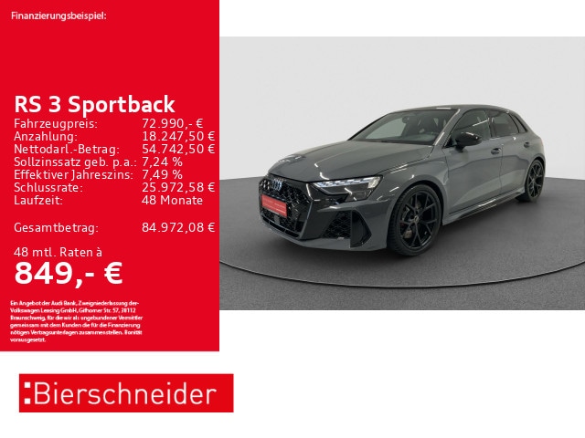 Audi RS3 Quattro S-Tronic Sportback