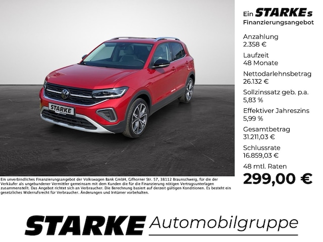 Volkswagen T-Cross 1.0 TSI DSG Style