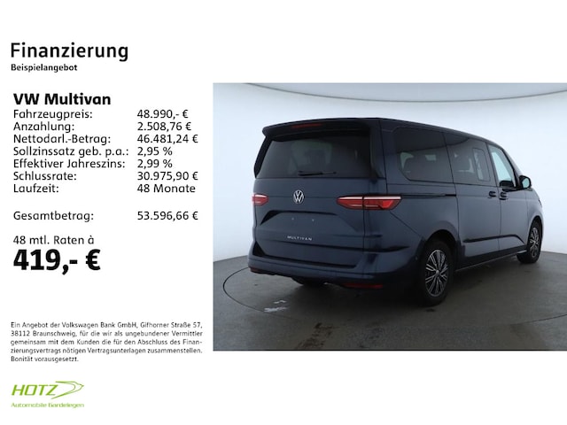 Volkswagen Multivan 2.0 TDI DSG Life T7