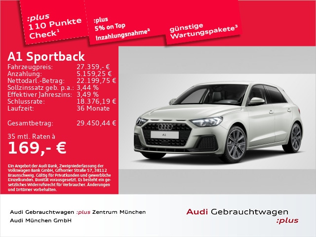 Audi A1 30 TFSI S-Tronic Sportback