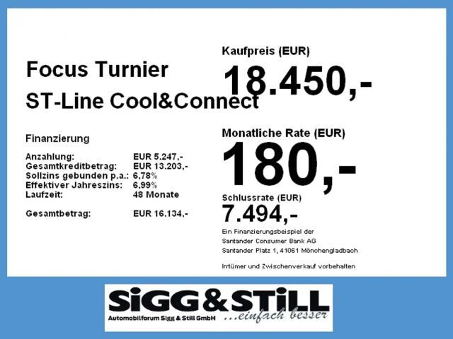 Ford Focus ST Line Wagon