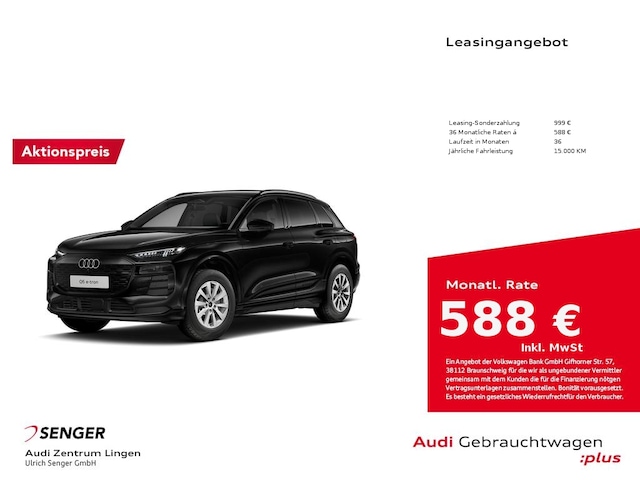 Audi Q6 e-tron SUV e-tron Audi Q6 SUV e-tron