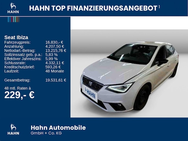 Seat Ibiza 1.0 TSI FR-lijn