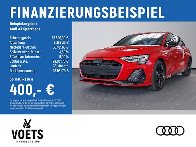 Audi A3 35 TFSI S-Line S-Tronic Sportback