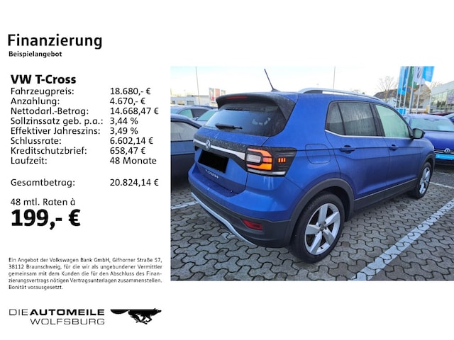 Volkswagen T-Cross 1.0 TSI Style