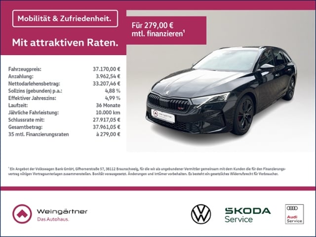 Skoda Octavia 2.0 TSI Combi RS