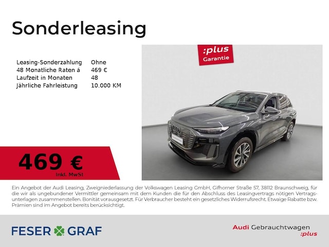 Audi Q6 e-tron SUV e-tron Audi Q6 SUV e-tron