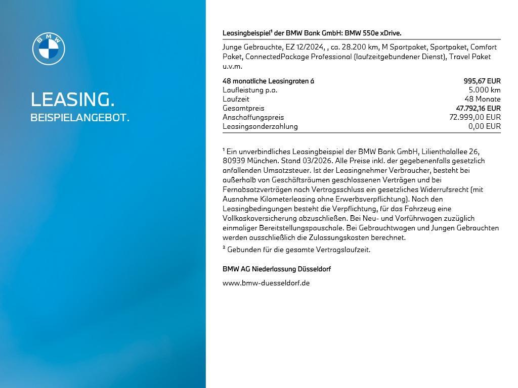 BMW 550 Sedan xDrive