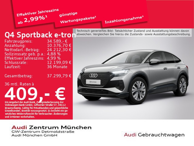 Audi Q4 e-tron 40 Sportback