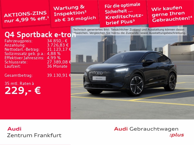 Audi Q4 e-tron 40 Sportback