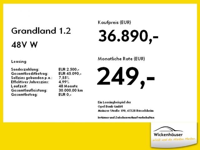 Opel Grandland X GS-Line Grand Sport