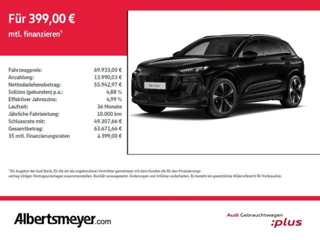 Audi Q6 e-tron Performance