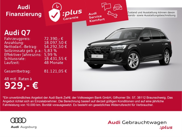 Audi Q7 50 TDI Quattro S-Line