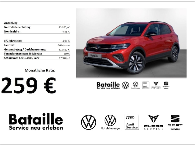 Volkswagen T-Cross 1.0 TSI