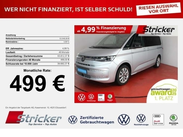 Volkswagen Multivan 2.0 TDI DSG Lang T7