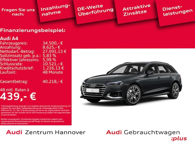 Audi A4 30 TDI Avant S-Tronic