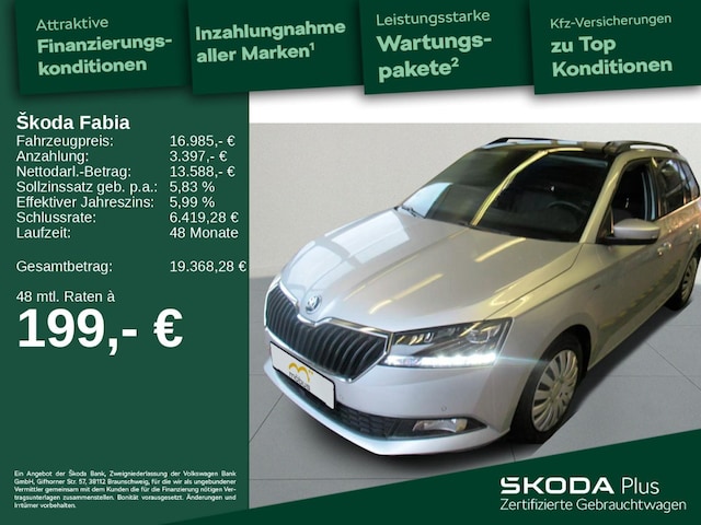 Skoda Fabia 1.0 TSI Best Clever Combi