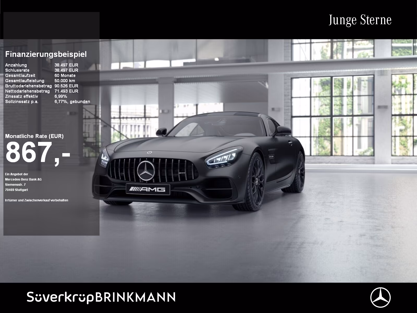 Mercedes-Benz AMG GT AERO NIGHT PERFSITZE CARBON MAGNO