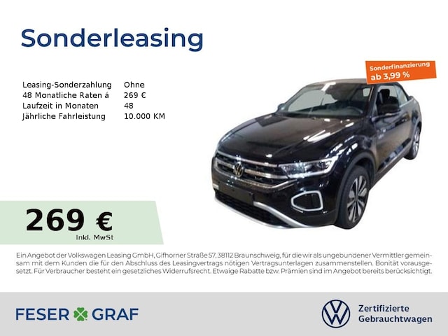 Volkswagen T-Roc 1.0 TSI Cabriolet