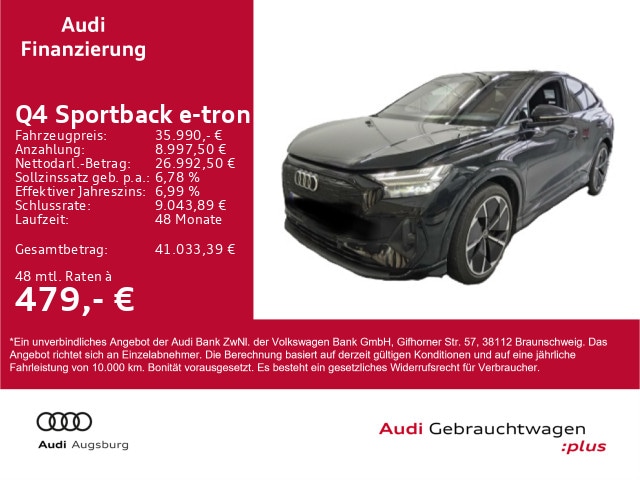 Audi Q4 e-tron 40 Sportback