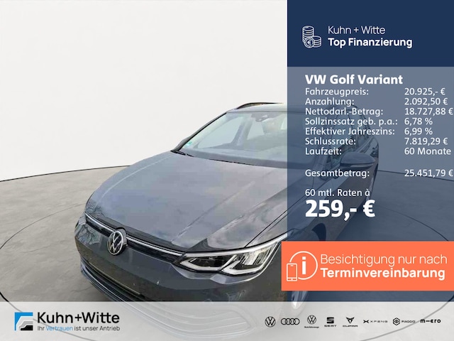 Volkswagen Golf 2.0 TDI Golf VIII Life Variant