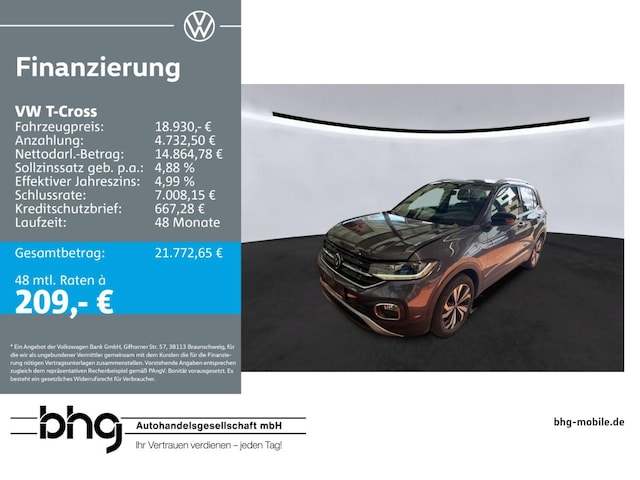 Volkswagen T-Cross 1.0 TSI Style
