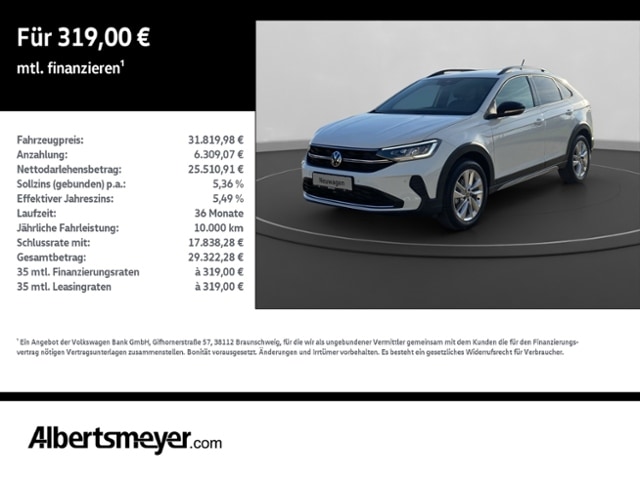 Volkswagen Taigo 1,0 l TSI OPF 70 kW (95 PS) 5-Gang