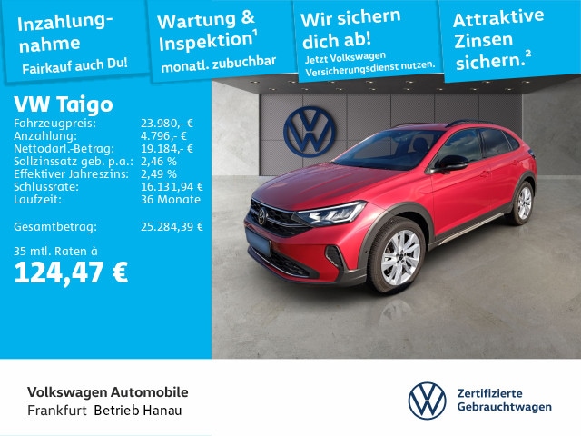 Volkswagen Taigo 1.0 TSI DSG
