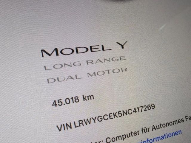 Tesla Model Y AWD Dual Motor Long Range