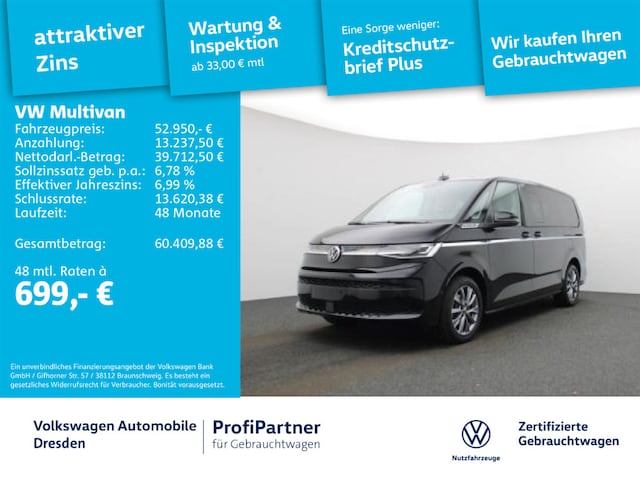 Volkswagen Multivan IQ.Drive Lang Style T7