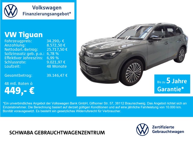 Volkswagen Tiguan 1.5 eTSI DSG