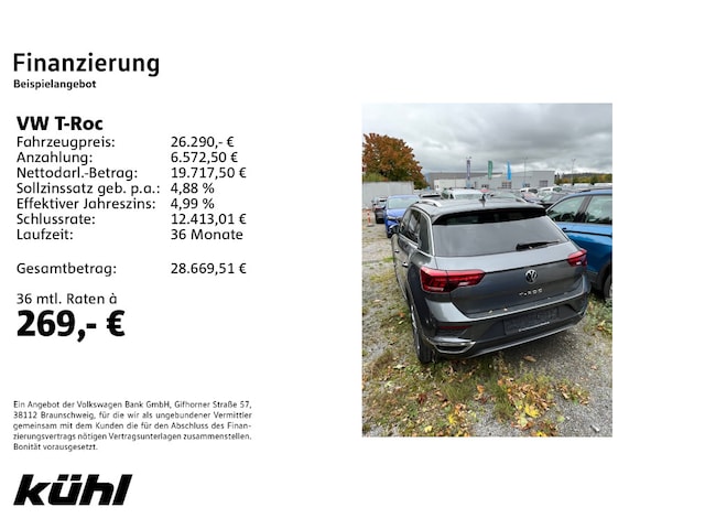 Volkswagen T-Roc 1.5 TSI DSG Sport