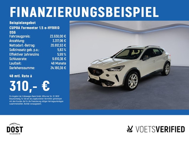 Cupra Formentor DSG e-Hybrid