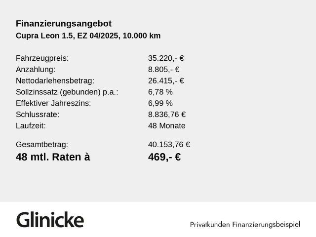 Cupra Leon DSG Sportstourer e-Hybrid