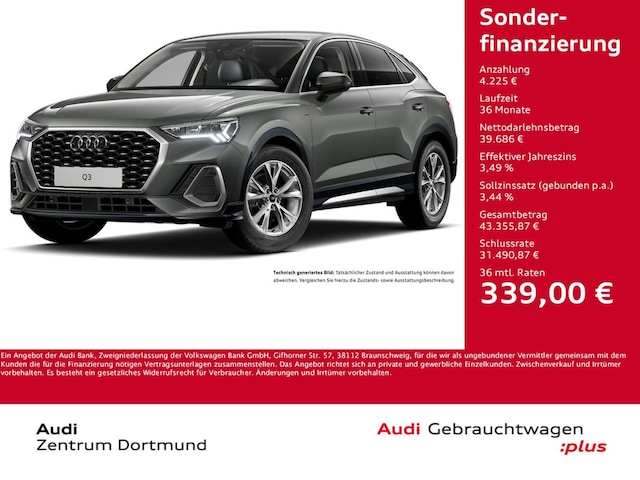 Audi Q3 35 TFSI S-Line S-Tronic Sportback
