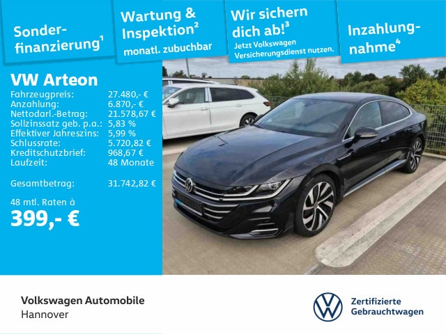 Volkswagen Arteon 2.0 TDI DSG R-Line