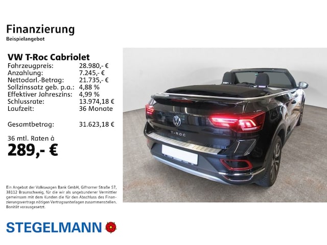 Volkswagen T-Roc 1.5 TSI Cabriolet DSG Move