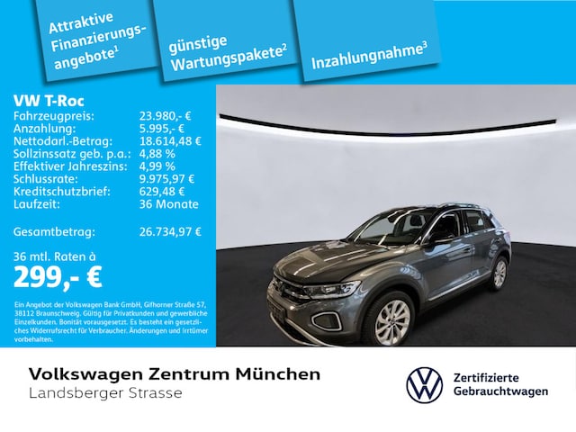 Volkswagen T-Roc 1.0 TSI Style