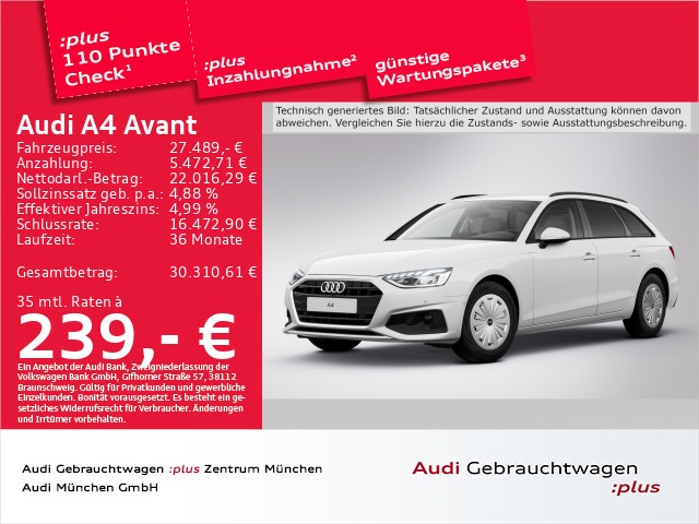 Audi A4 35 TDI Avant S-Tronic