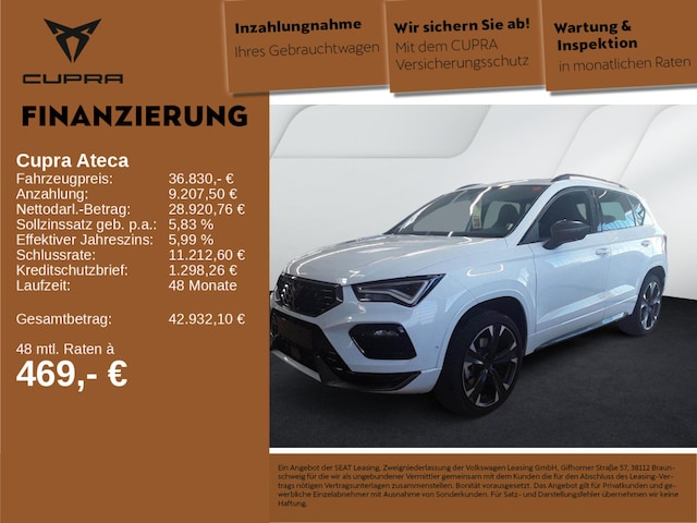 Cupra Ateca 2.0 TSI 4Drive